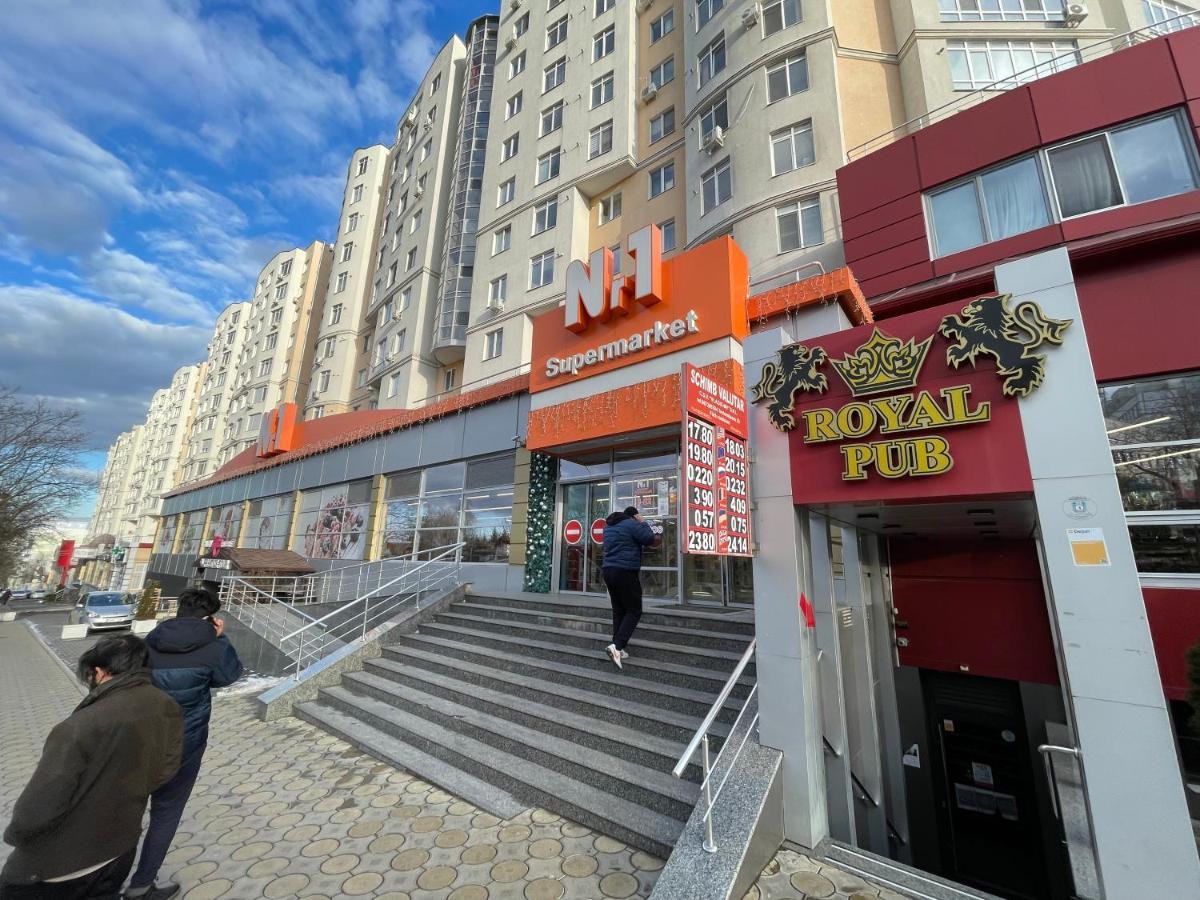 Comfortable Apartment With A Panoramic View Chisinau Exterior photo